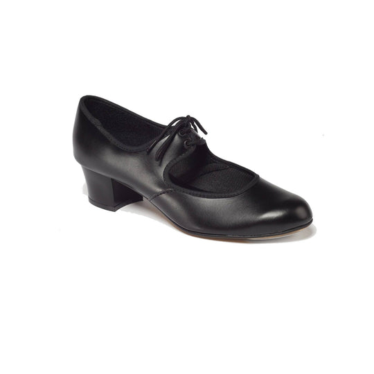 T&P Cuban Heel PU Tap Shoe