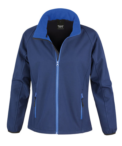 Women's Softshell Jacket - Navy/Royal