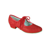 Tappers & Pointers Red Glitter Tap Shoe