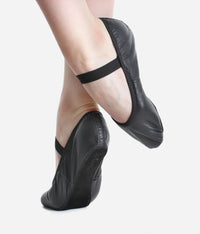 SoDanca Stretch Leather Full Sole Ballet Shoe