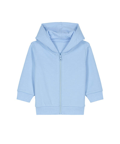 Baby Zipped Hoodie - Blue Soul