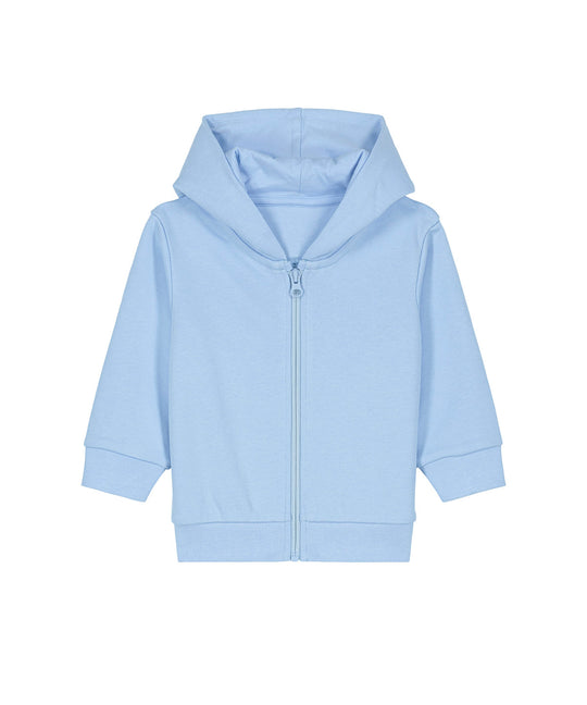 Baby Zipped Hoodie - Blue Soul