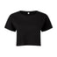 Kids Crop Tee - Black