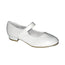 Tappers & Pointers White Velcro Tap shoes