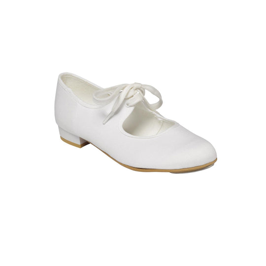 Tappers & Pointers White Tap shoes