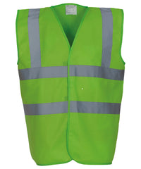 Adults Hi Vis Two Band Waistcoat