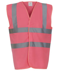 Adults Hi Vis Two Band Waistcoat