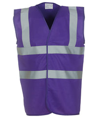 Adults Hi Vis Two Band Waistcoat