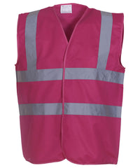 Adults Hi Vis Two Band Waistcoat