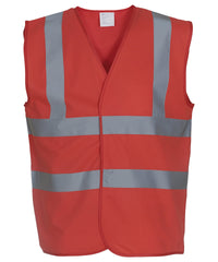 Adults Hi Vis Two Band Waistcoat