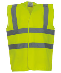 Adults Hi Vis Two Band Waistcoat