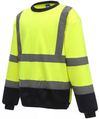 Adults Hi -Vis Sweatshirt