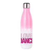 Live Love Dance Tapered Water Bottle