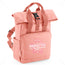 Pirouettes & Ponytails Roll Top Backpack PINK