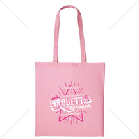 Pirouettes & Ponytails Shopper PINK