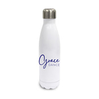 Grace Dance Limited White Tapered Water Bottle
