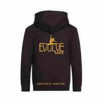 Evolve Dance Gold Star Adults Zoodie