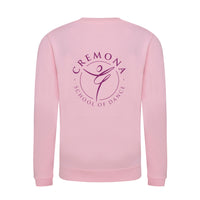 Cremona Baby Pink Adults Sweatshirt