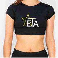 Elite Theare Arts Doncaster Cap Sleeve Fitted Crop Top