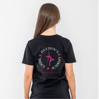 Haydons School of Dance Mini Dancer Girls Design Kids T-Shirt