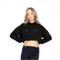 Pickering Academy of Dance Raw Cropped Adult Hoodie