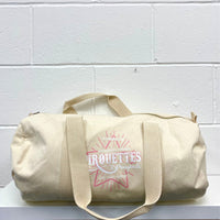 Pirouettes & Ponytails Organic Barrel Bag NATURAL