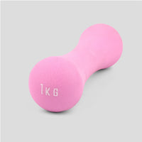 1KG Pink Neoprene Dumbell - Single