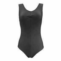 Thrive Sleevless Ruched Front Tank Leotard
