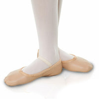 T&P Leather Full Sole Ballet Shoe